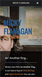 Mobile Screenshot of mickyflanagan.com